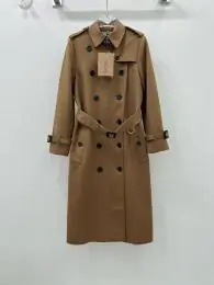 burberry trench coat veste manches longues pour femme s_126360a